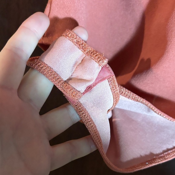 Lulu's Wow 'Em Rusty Rose Bustier Bodysuit - Picture 7 of 7